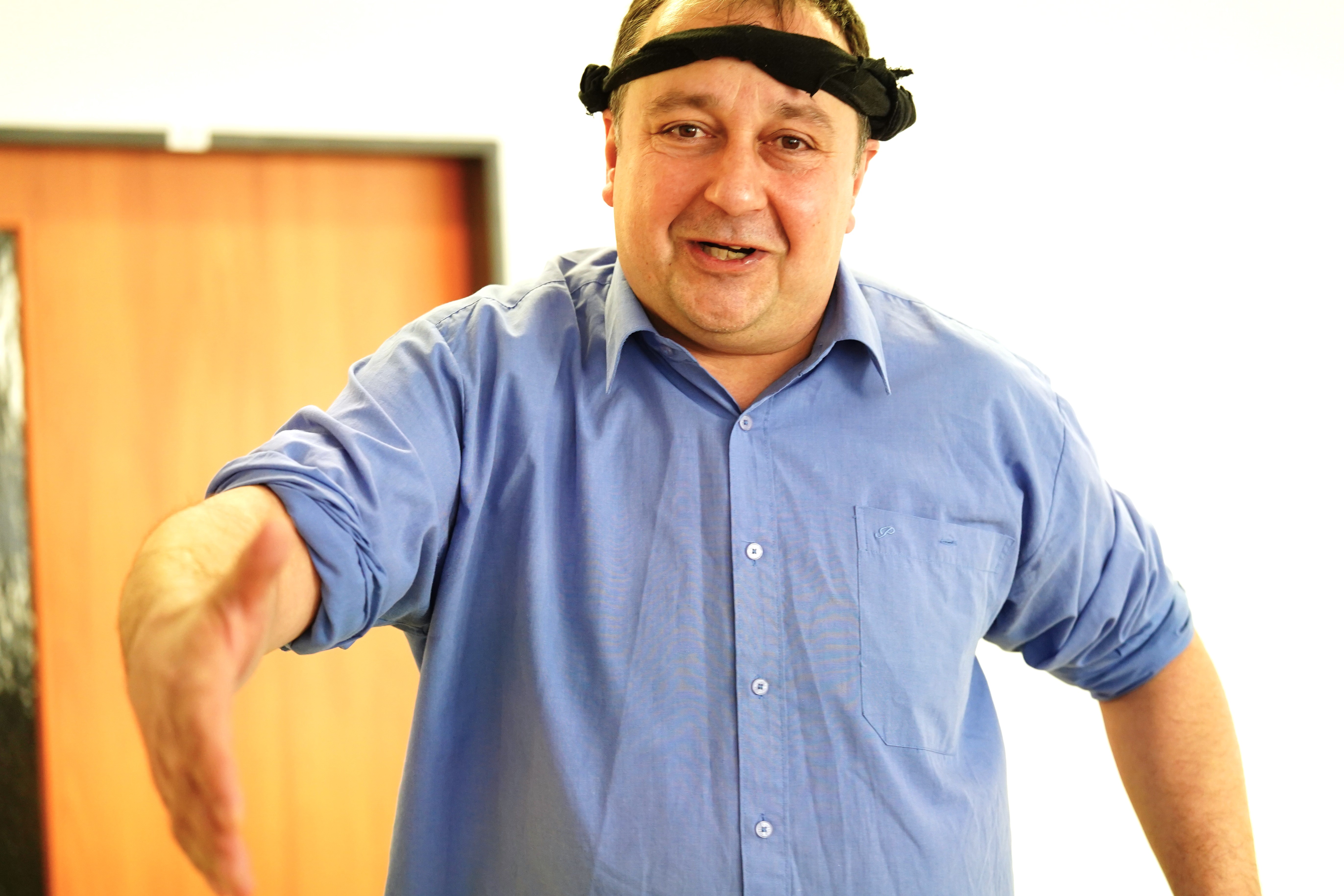 Katona László, a Nézőművészeti Kft. színésze Ady szerepében